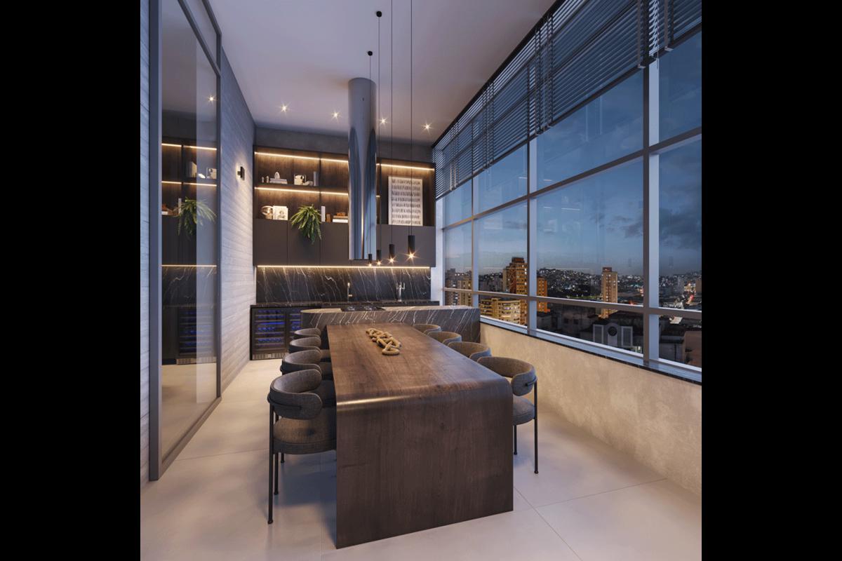 Apartamento, Lourdes, 1 Quarto, 0 Vaga