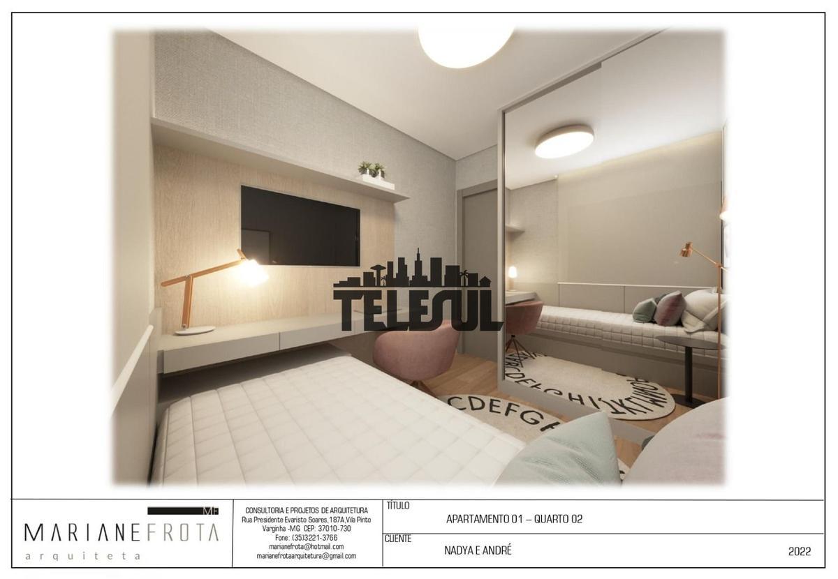 Apartamento, Jardim Andere, 3 Quartos, 2 Vagas, 1 Suíte
