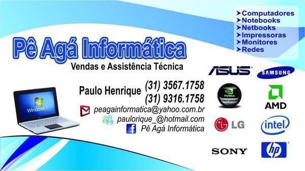 Assistência Técnica e Venda de Computadores