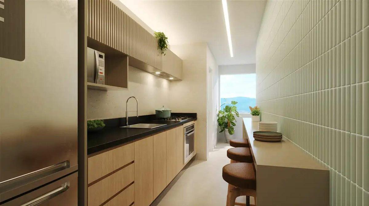 Apartamento, Piemonte, 3 Quartos, 2 Vagas, 1 Suíte