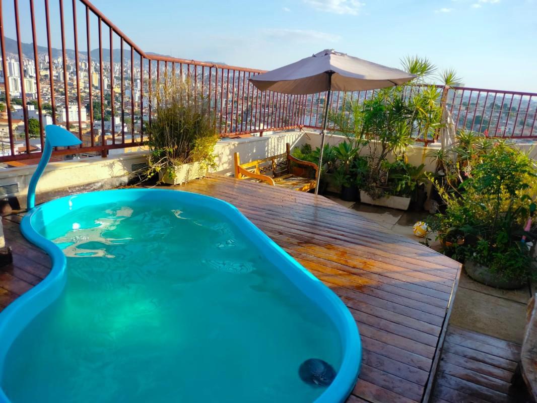 Cobertura, Santa Cruz, 3 Quartos, 2 Vagas, 1 Suíte