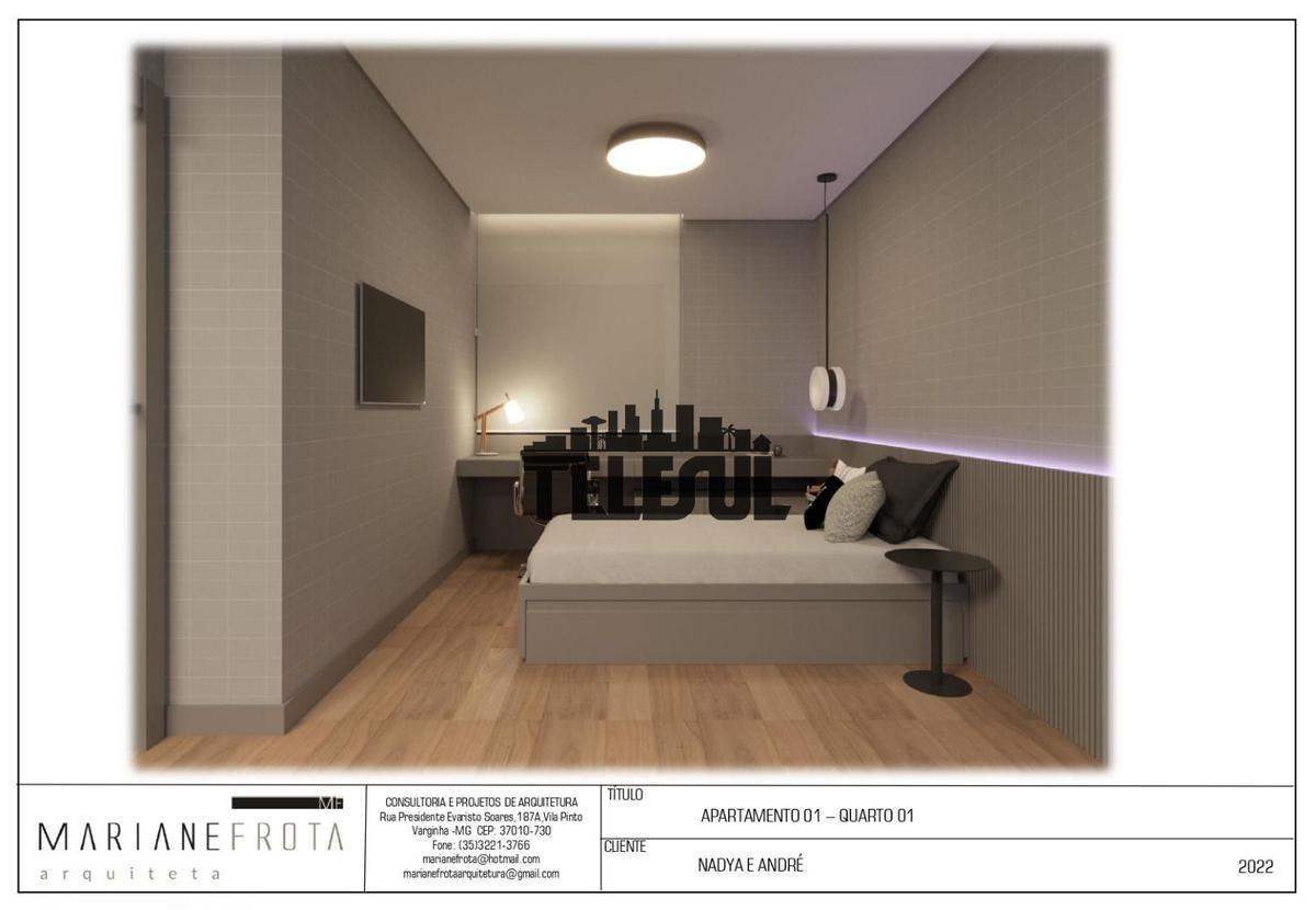 Apartamento, Jardim Andere, 3 Quartos, 2 Vagas, 1 Suíte