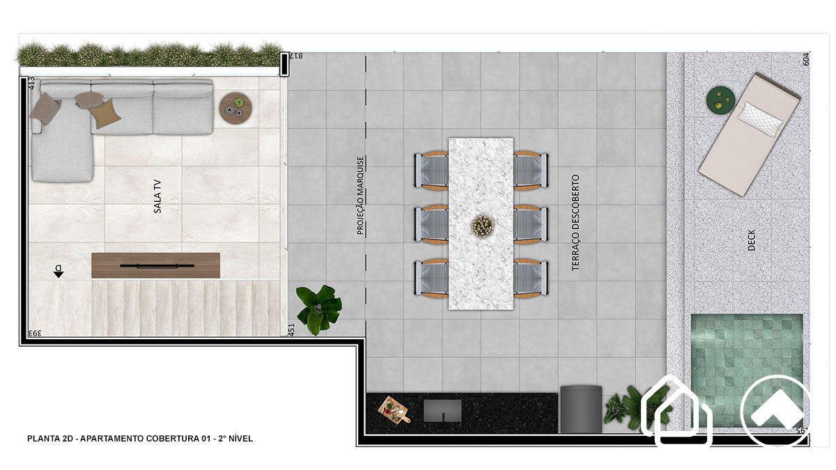 Apartamento, Funcionários, 2 Quartos, 2 Vagas, 1 Suíte