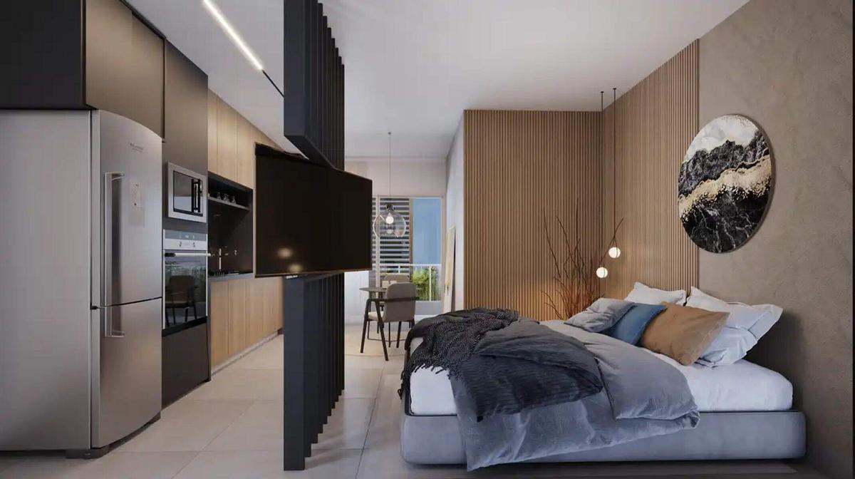 Apartamento, Tibery, 1 Quarto, 1 Vaga, 1 Suíte