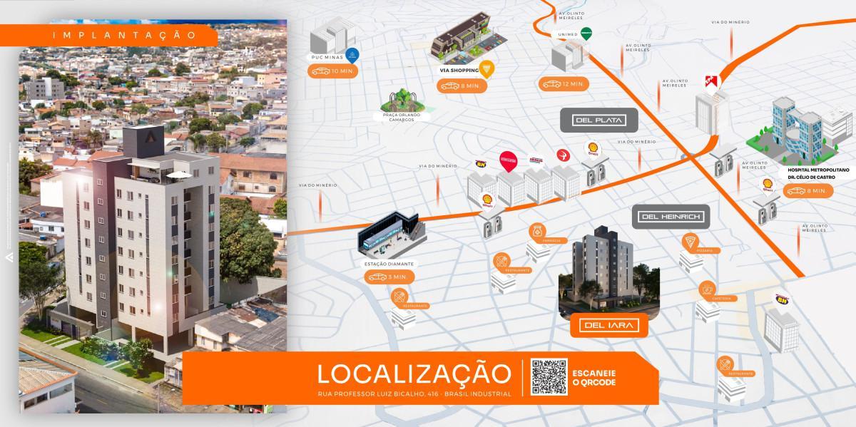 Apartamento, Brasil Industrial, 2 Quartos, 1 Vaga, 1 Suíte