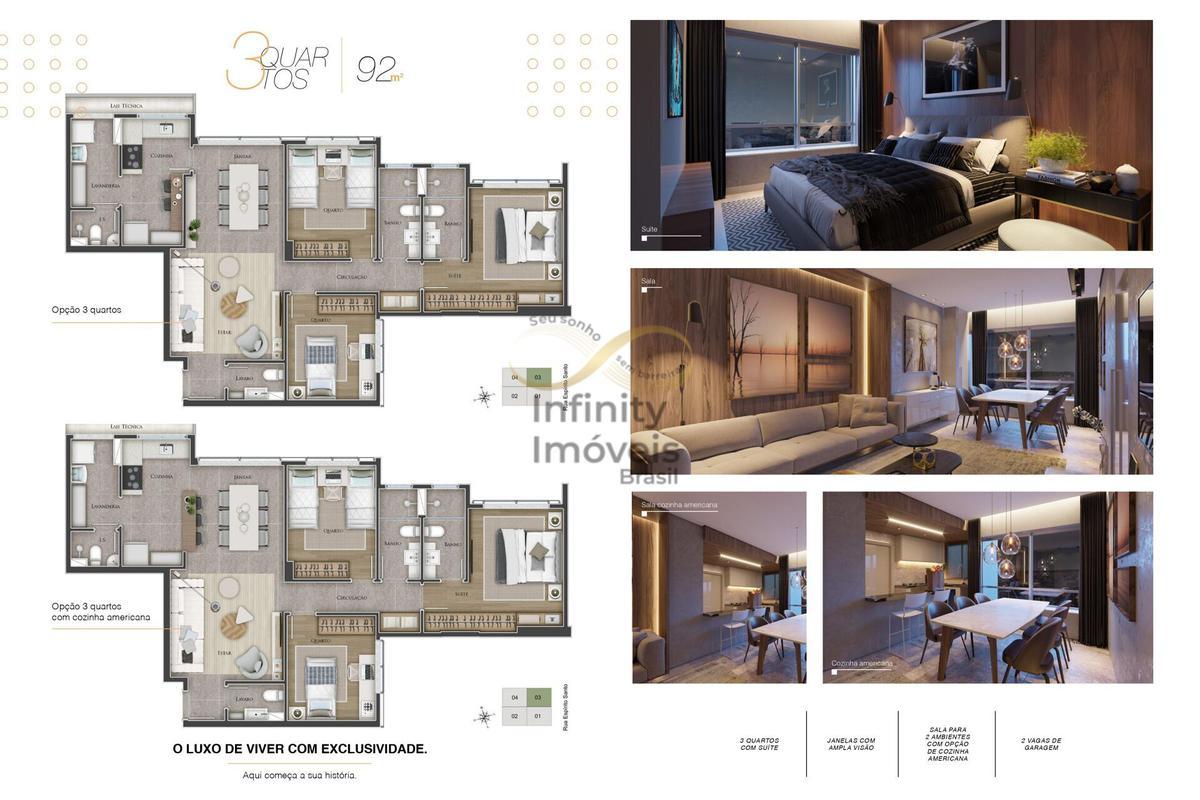 Apartamento, Lourdes, 3 Quartos