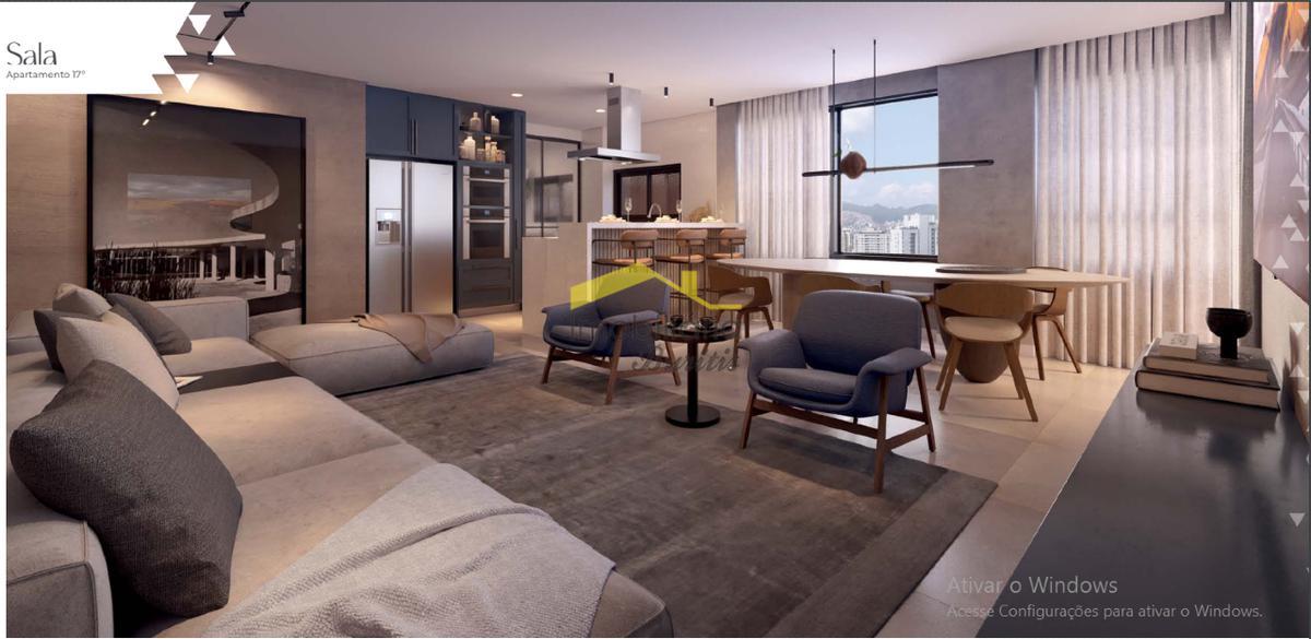 Apartamento, Santo Agostinho, 3 Quartos, 3 Vagas, 3 Suítes