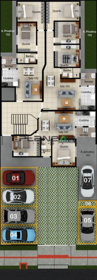 Apartamento, Xangri-lá, 3 Quartos, 3 Vagas