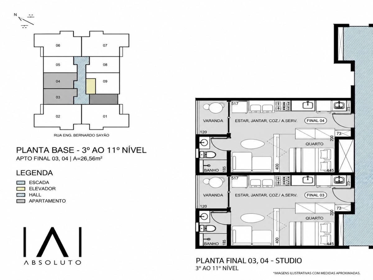 Apart Hotel, União, 1 Quarto, 1 Vaga, 1 Suíte