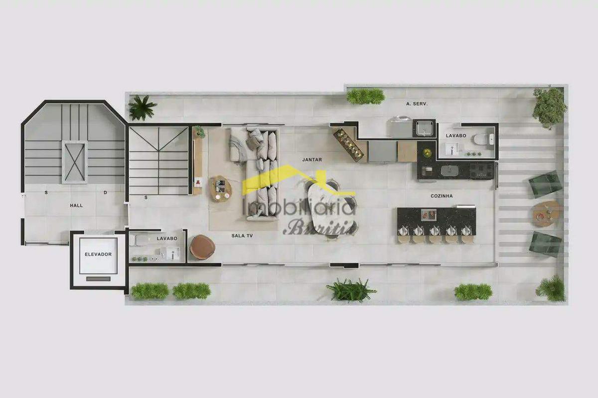 Apartamento, Carmo, 3 Quartos, 2 Vagas, 1 Suíte