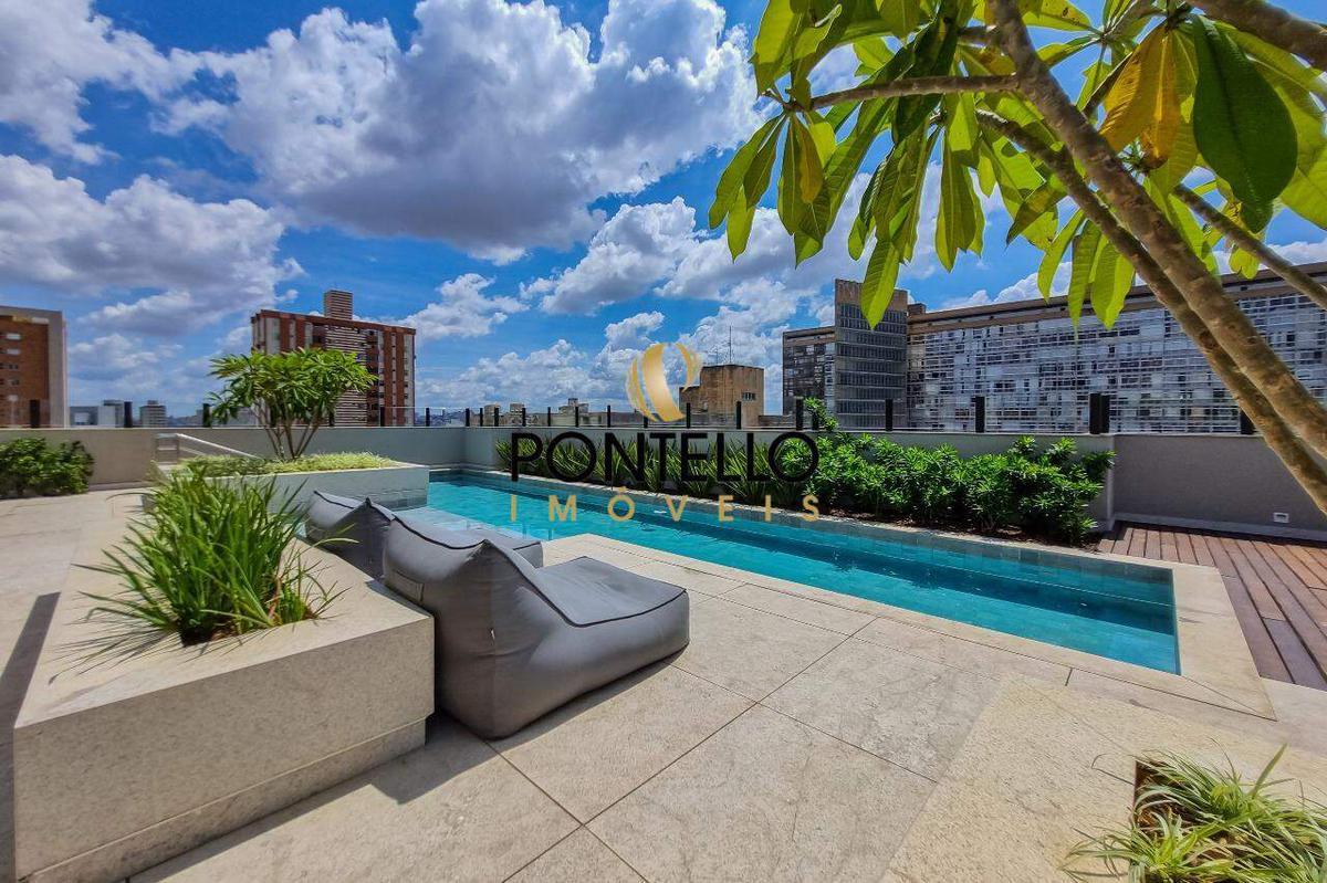 Apartamento, Santo Agostinho, 1 Quarto, 1 Vaga, 1 Suíte