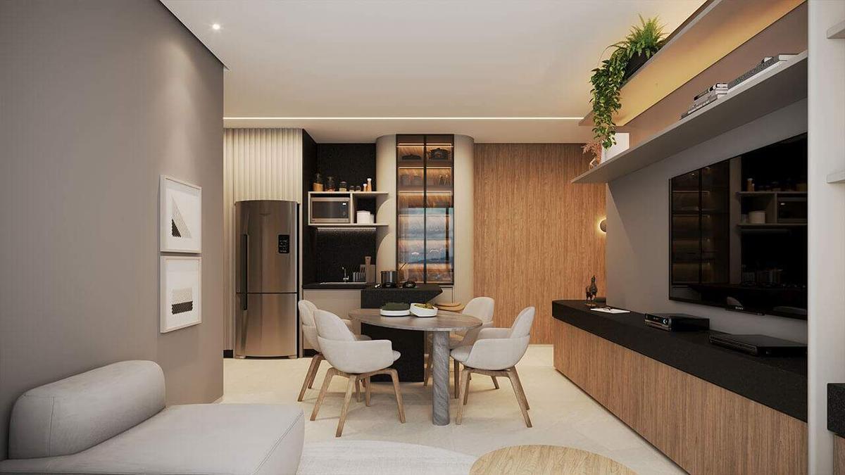 Apartamento, Lourdes, 1 Quarto, 0 Vaga