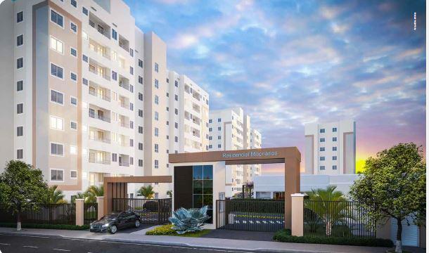 Apartamento, Milionários, 2 Quartos, 1 Vaga