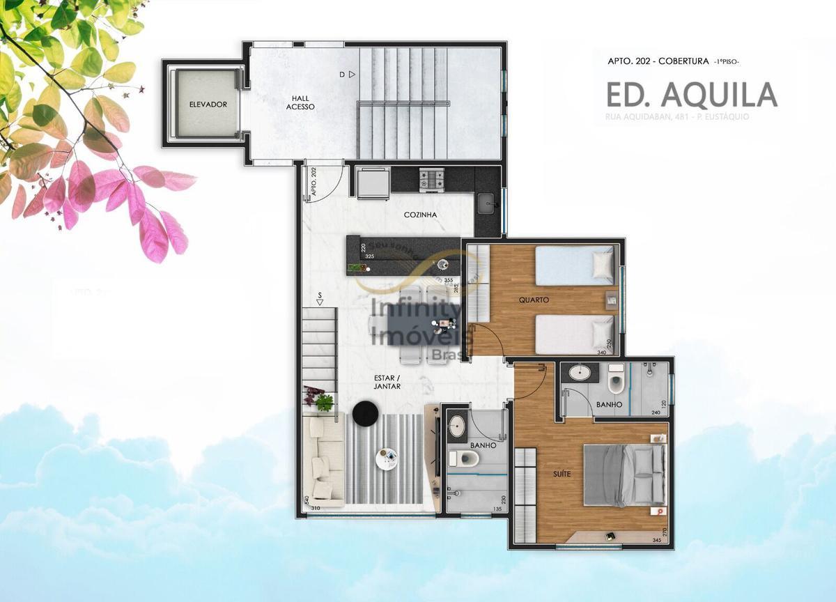 Apartamento, Padre Eustáquio, 2 Quartos