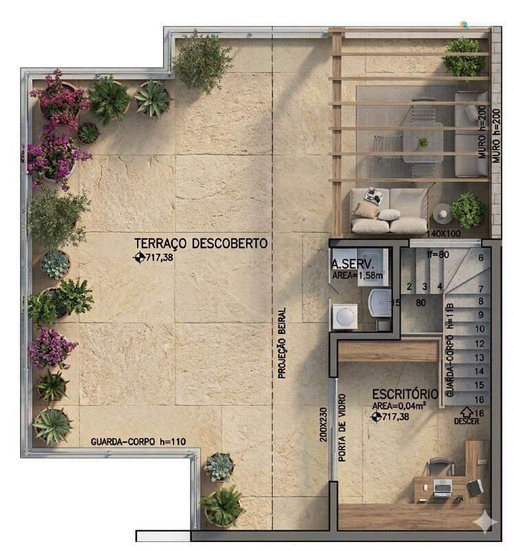 Apartamento, Boa Esperança, 3 Quartos, 1 Vaga, 1 Suíte