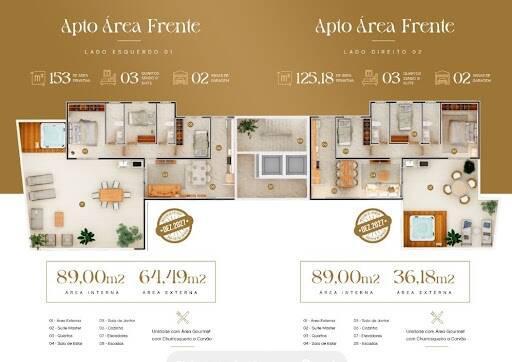 Apartamento, Bela Vista, 3 Quartos, 2 Vagas, 1 Suíte