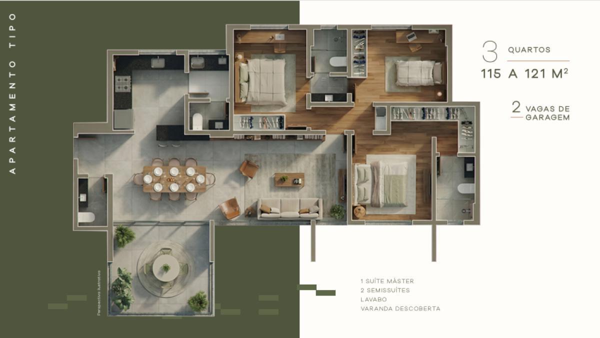 Apartamento, Santa Lúcia, 3 Quartos, 2 Vagas, 3 Suítes