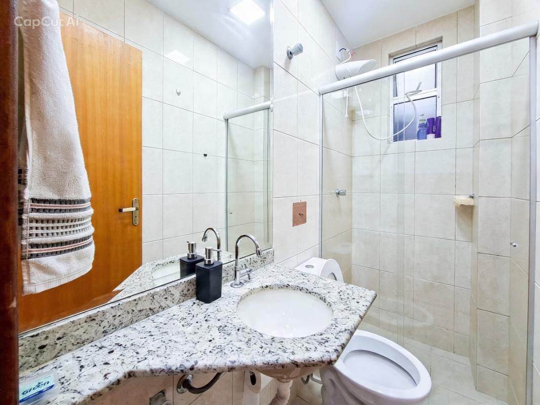 Apartamento, Castelo, 2 Quartos, 2 Vagas, 1 Suíte