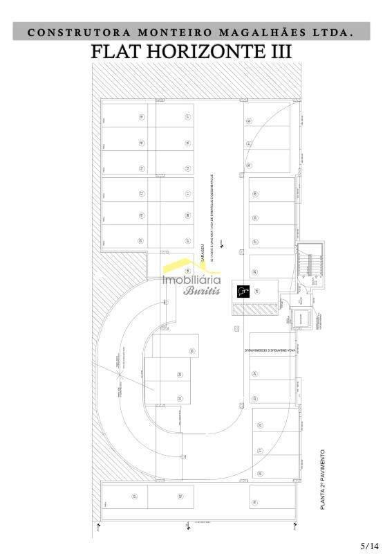 Apartamento, Buritis, 1 Quarto, 1 Vaga, 1 Suíte