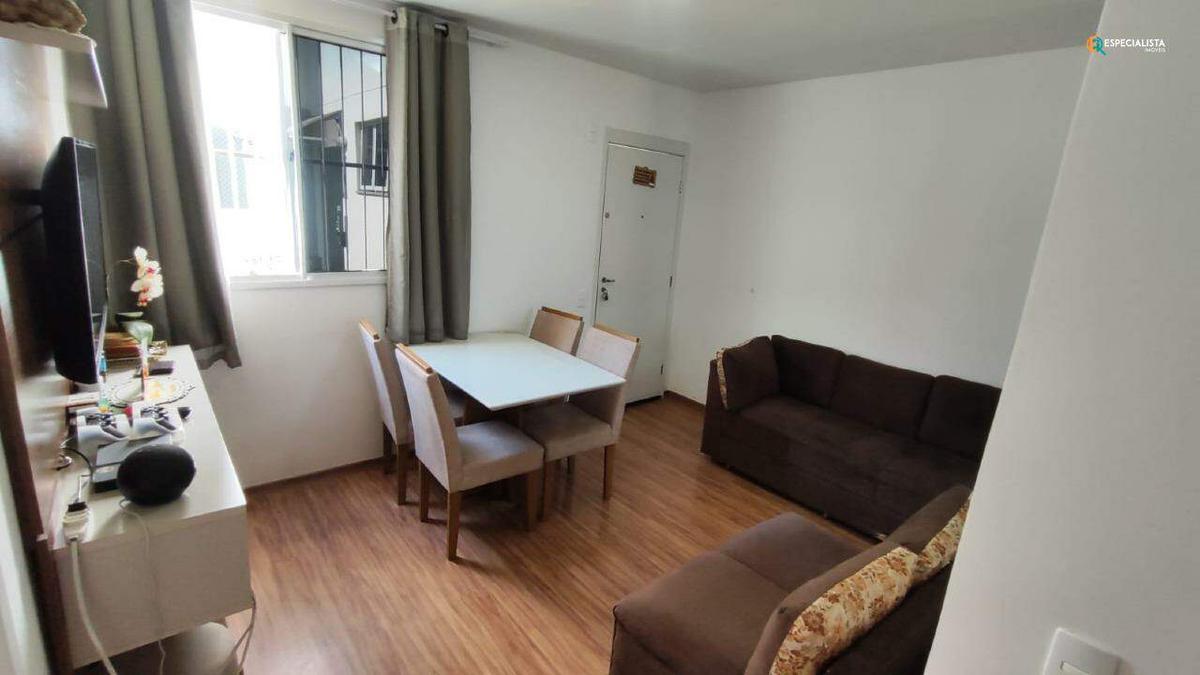 Apartamento, Capitão Eduardo, 2 Quartos, 0 Vaga