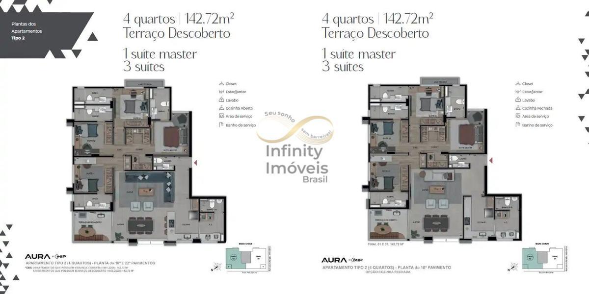 Apartamento, Santo Agostinho, 3 Quartos