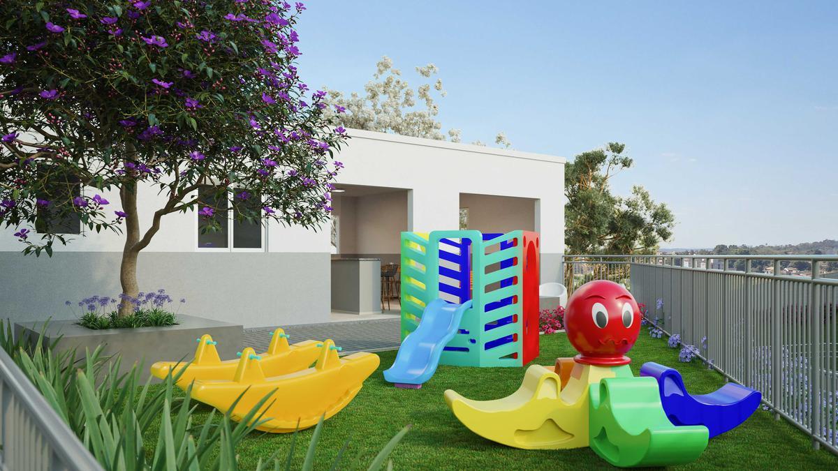 Apartamento, Caiapós, 2 Quartos, 1 Vaga