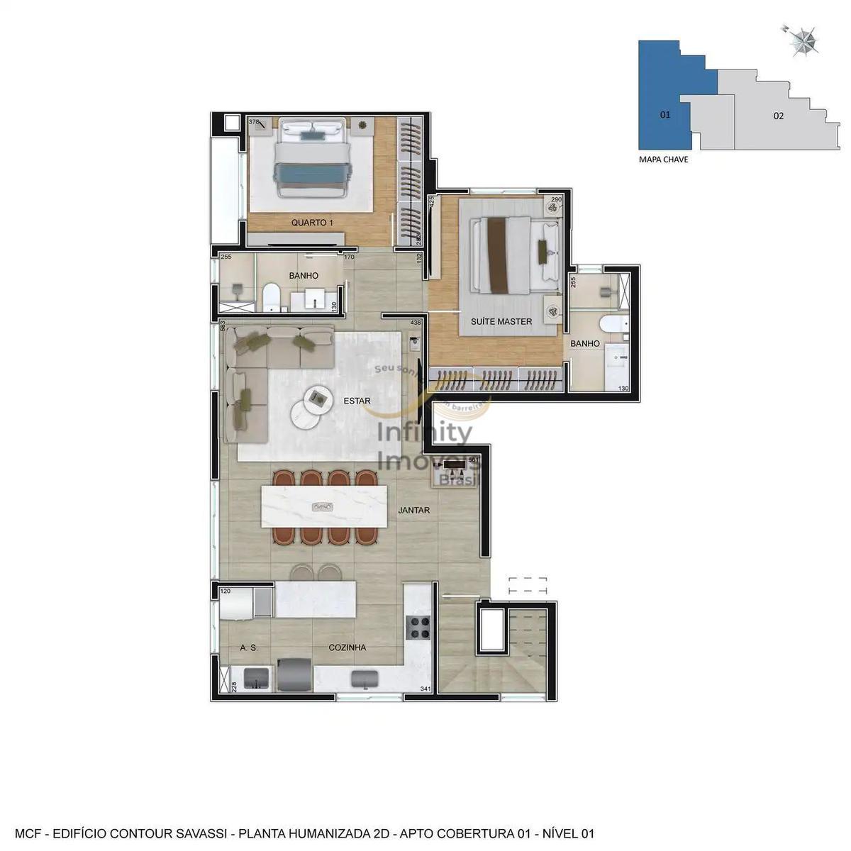 Apartamento, Carmo, 3 Quartos