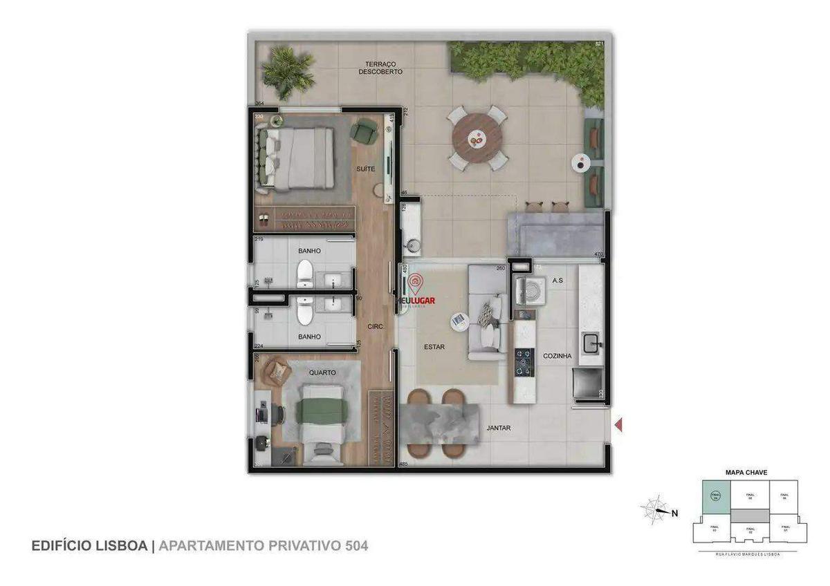 Apartamento, Barreiro, 2 Quartos, 2 Vagas, 1 Suíte