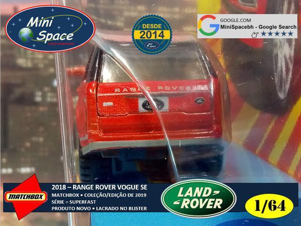 Matchbox 2018 Range Rover Vogue Se Superfast 1/64