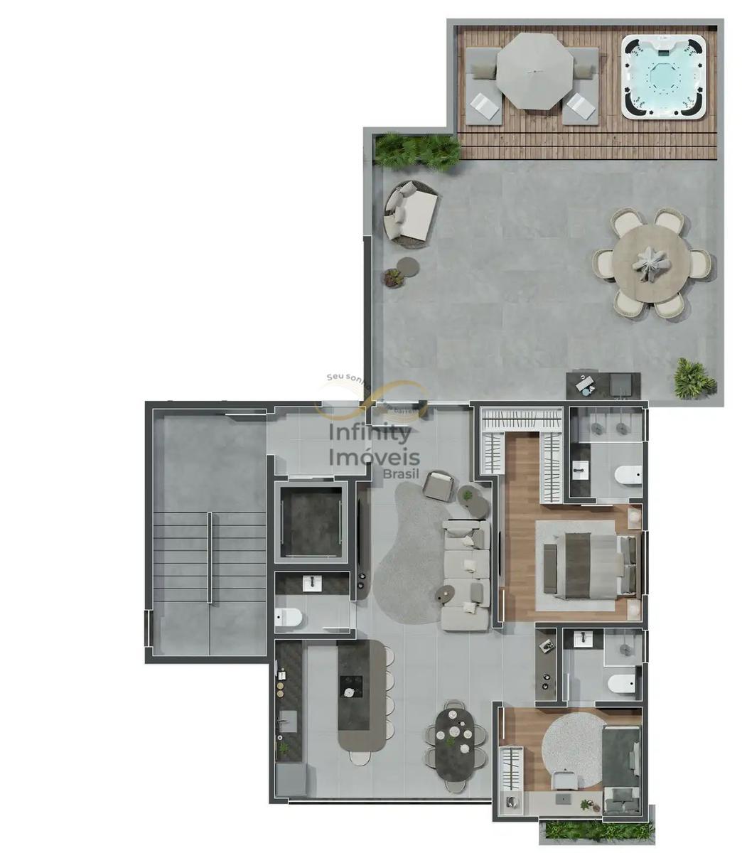 Apartamento, Santo Antônio, 2 Quartos