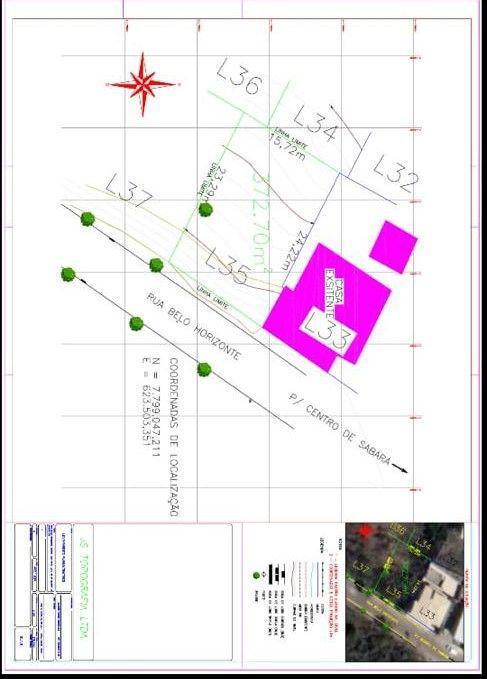 Lote, Água Férrea, 0 Quarto, 0 Vaga