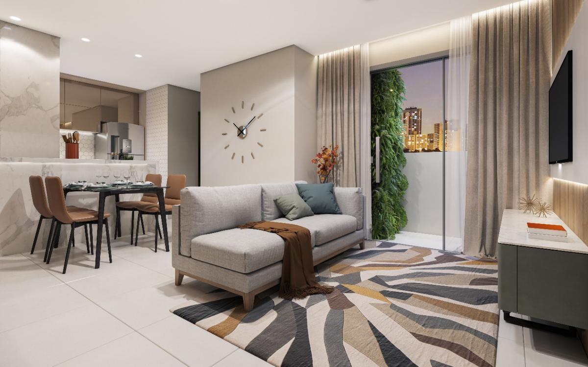 Apartamento, Santa Branca, 2 Quartos, 1 Vaga, 1 Suíte