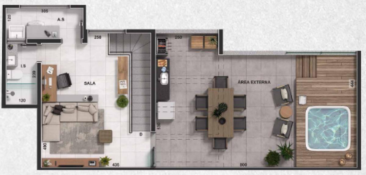 Cobertura, Dona Clara, 2 Quartos, 1 Vaga, 1 Suíte