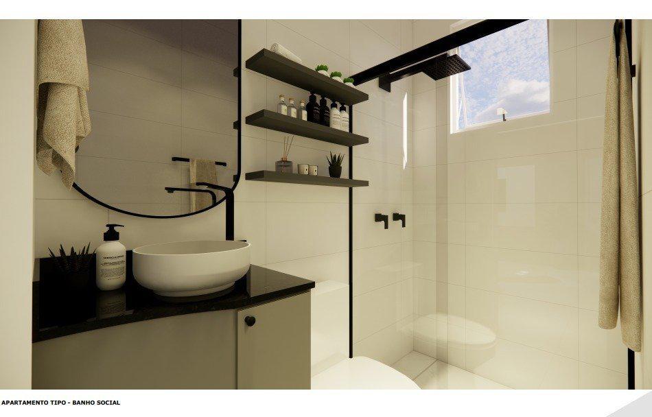 Apartamento, Santa Branca, 2 Quartos, 1 Vaga, 1 Suíte