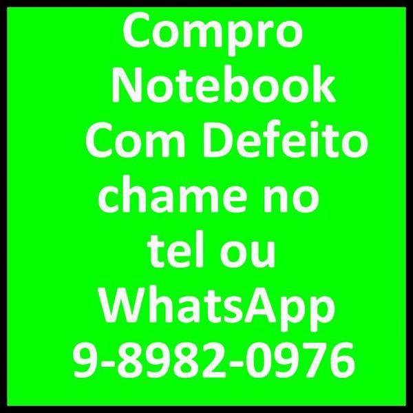 Compra de Notebook Com Defeito em Belo Horizonte