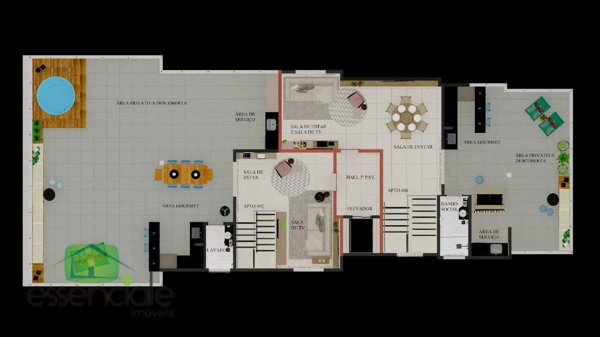 Apartamento, Riacho das Pedras, 2 Quartos, 2 Vagas, 1 Suíte