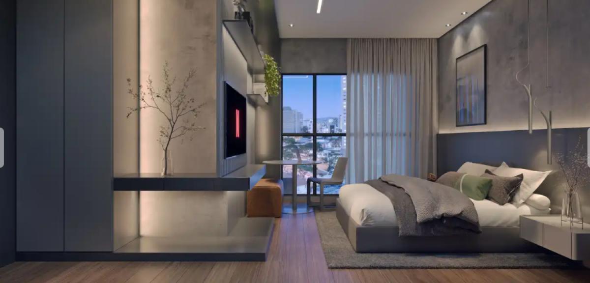 Apartamento, Lourdes, 1 Quarto, 0 Vaga, 1 Suíte