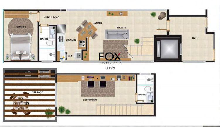 Apartamento, Lourdes, 2 Quartos, 2 Vagas, 1 Suíte