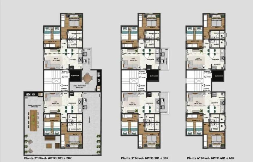 Cobertura, Santa Mônica, 3 Quartos, 1 Vaga, 2 Suítes