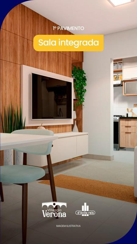 Apartamento, Bandeirinhas, 2 Quartos, 1 Vaga