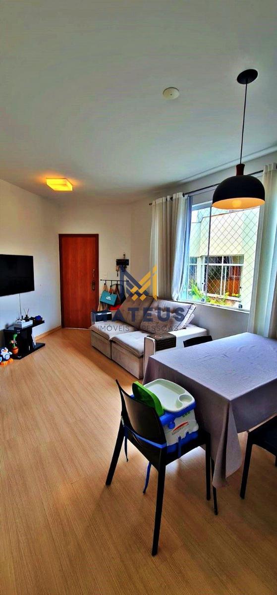 Apartamento, Caiçaras, 3 Quartos, 2 Vagas, 1 Suíte