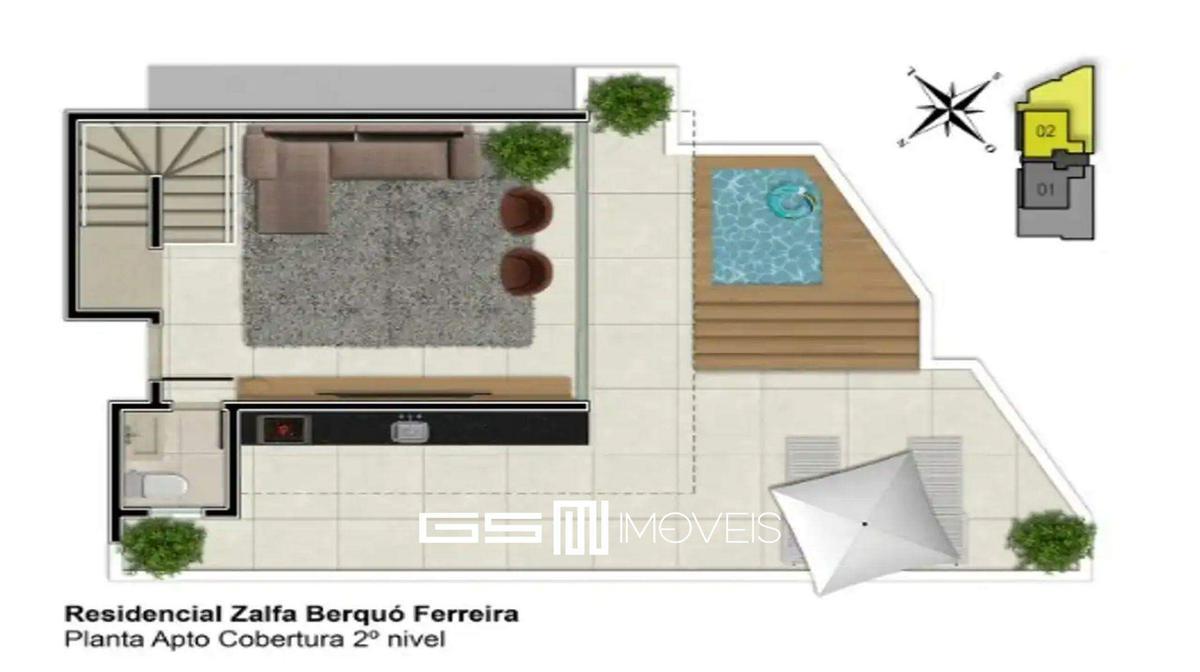 Apartamento, Vila Paris, 3 Quartos, 3 Vagas, 1 Suíte