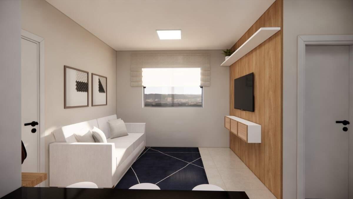 Apartamento, Coqueiros, 2 Quartos, 1 Vaga