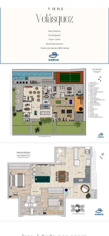 Apartamento, Gutierrez, 2 Quartos, 1 Vaga, 2 Suítes