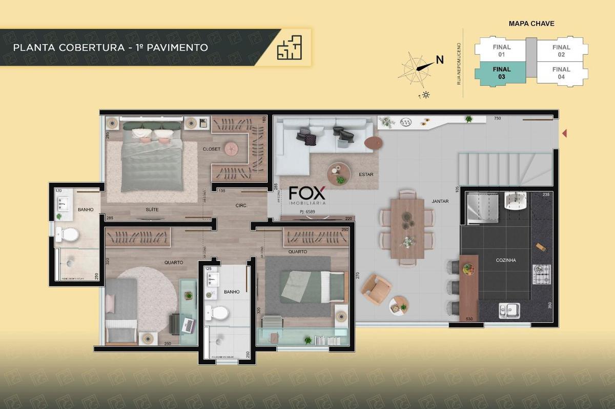 Apartamento, Prado, 3 Quartos, 3 Vagas, 1 Suíte
