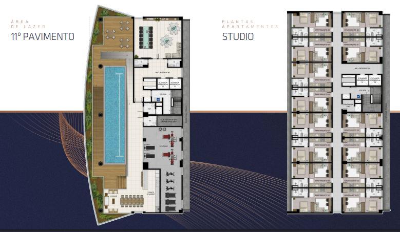 Apart Hotel, Beatriz, 1 Quarto, 1 Vaga, 1 Suíte