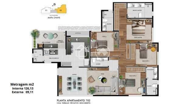 Cobertura, Santo Antônio, 3 Quartos, 4 Vagas, 2 Suítes