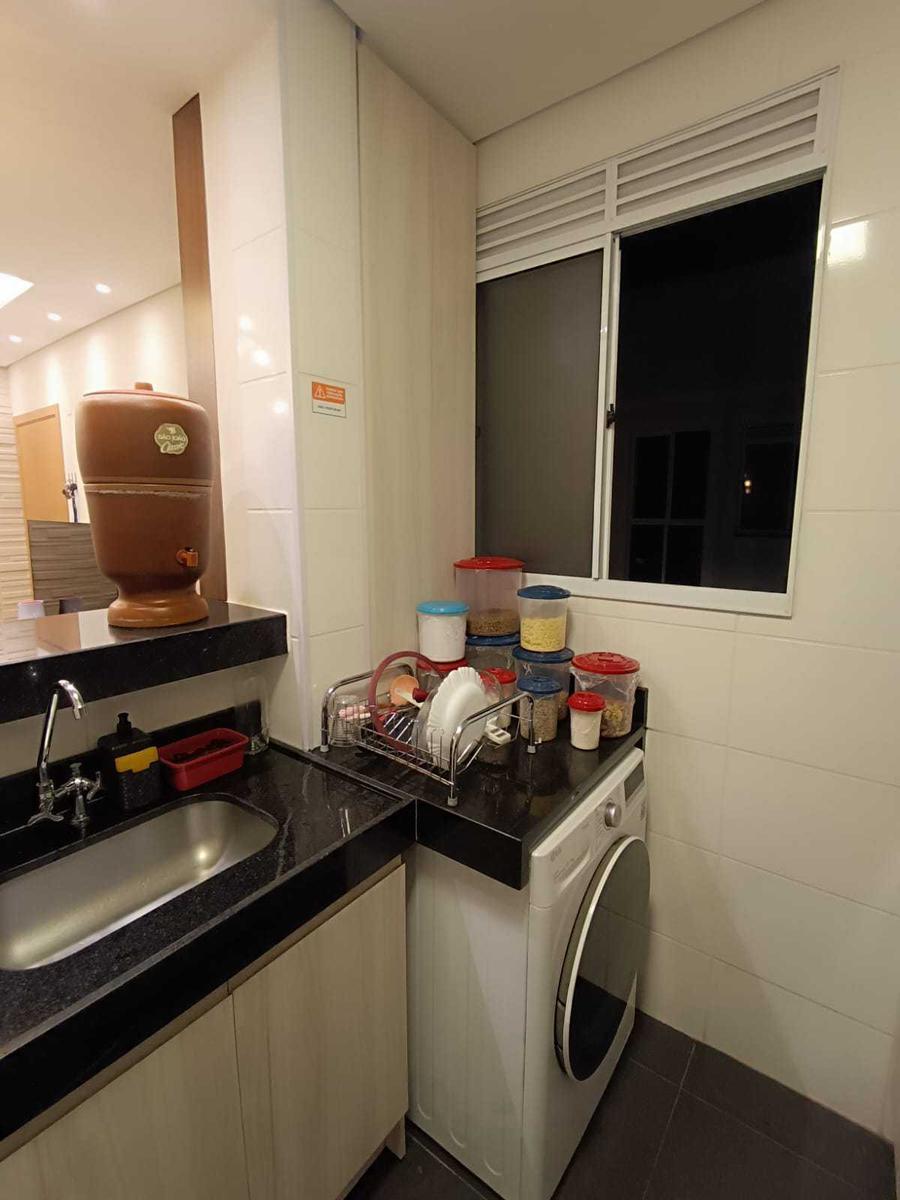 Apartamento, Urca (justinópolis), 2 Quartos, 1 Vaga