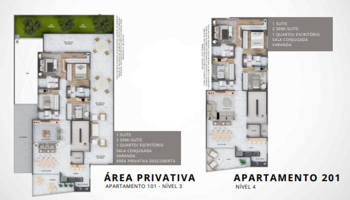 Apartamento, Castelo, 4 Quartos, 3 Vagas, 2 Suítes