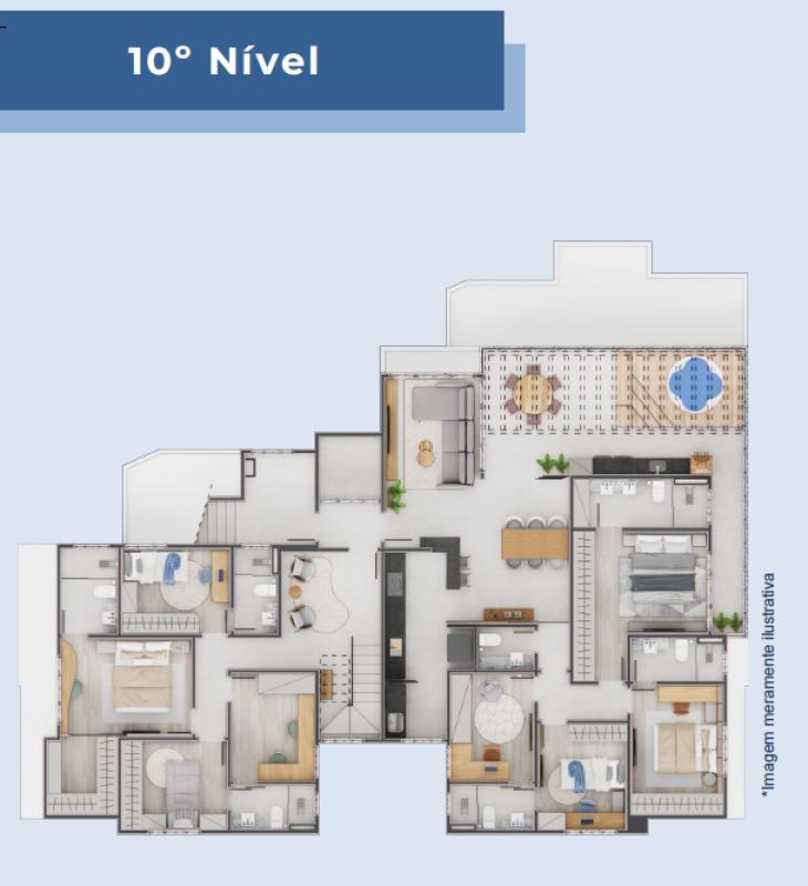Cobertura, Aeroporto, 4 Quartos, 3 Vagas, 1 Suíte
